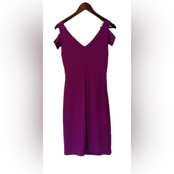 Ralph Lauren Dress. Fuchsia. Double strap. Size 4 - Picture 4 of 7